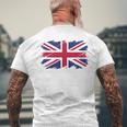 グウェントuk、イギリスの国旗、ユニオンフラッググウェント 長袖tシャツ メンズTシャツ バックプリント 高齢者への贈り物