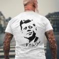 ジョン・F・ケネディ アメリカ大統領 メンズTシャツ バックプリント 高齢者への贈り物