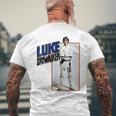 スター・ウォーズ ルーク・スカイウォーカー スマイルカードグラフィックtシャツ メンズTシャツ バックプリント 高齢者への贈り物