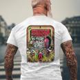 ストレンジャー・シングス プロモコミック The Partyecna セピア ヴィンテージ メンズTシャツ バックプリント 高齢者への贈り物