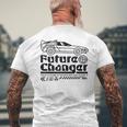 バック・トゥ・ザ・フューチャー Time Machine Future Changer Retro メンズTシャツ バックプリント 高齢者への贈り物