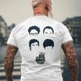 ビッグバン理論ロゴ グループヘア メンズTシャツ バックプリント 高齢者への贈り物