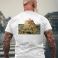 ピーテル・ブリューゲルによるバベルの塔 1563 長袖tシャツ メンズTシャツ バックプリント 高齢者への贈り物
