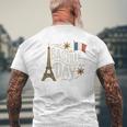 フランスの国旗 ヴィンテージ バスティーユの日 2019 パリ 1789 フランス 長袖tシャツ メンズTシャツ バックプリント 高齢者への贈り物