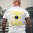 ブラジル国旗 ブラジル メンズ レディース キッズ グリーン ポルトガル語 メンズTシャツ バックプリント 高齢者への贈り物