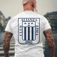 ペルーシャツ ペルー製 Alianza Lima ペルー人 メンズ レディース サッカー メンズTシャツ バックプリント 高齢者への贈り物