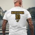 マラドーナ 10 長袖tシャツ メンズTシャツ バックプリント 高齢者への贈り物