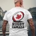 ラグビー カナダ ファン メープルリーフ スポーツ メンズ カナダ国旗 レディース メンズTシャツ バックプリント 高齢者への贈り物