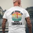 レトロタングル「Tanghuluなしでは人生は想像できない」 メンズTシャツ バックプリント 高齢者への贈り物
