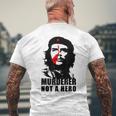反チェ・ゲバラ・キューバ共産主義者 メンズTシャツ バックプリント 高齢者への贈り物