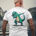 恐竜 ダビングサングラス ダブダンス メンズTシャツ バックプリント 高齢者への贈り物