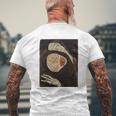 死んだ母 エゴン・シーレ作 1910 長袖tシャツ メンズTシャツ バックプリント 高齢者への贈り物