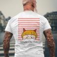 絵本・おにのこにこちゃん ② メンズTシャツ バックプリント 高齢者への贈り物