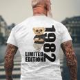 限定版 1982年 ベア・ベア 誕生日 1982年 ヴィンテージ 1982年 メンズTシャツ バックプリント 高齢者への贈り物