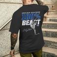 100 Beast Aroldis Chapman Texas Mlbpa メンズTシャツ バックプリント 彼への贈り物