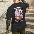 17歳の誕生日ガール 17年目 アイスクリーム 背番号17 メンズTシャツ バックプリント 彼への贈り物