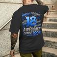 18歳の男の子向け公式成人向けギフト 18歳の誕生日 男の子向け メンズTシャツ バックプリント 彼への贈り物