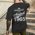 1965年8月に生まれた60歳の60歳のヴィンテージ メンズTシャツ バックプリント 彼への贈り物