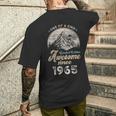 1965年以来の素晴らしい山 60歳の誕生日 メンズTシャツ バックプリント 彼への贈り物