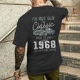 1968年クラシックカー生誕57周年 メンズTシャツ バックプリント 彼への贈り物