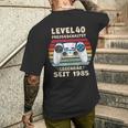 1985年 誕生日 男 40歳 飾り 面白い 40歳 誕生日 メンズTシャツ バックプリント 彼への贈り物
