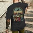 1985年ヴィンテージ、限定版、40歳の誕生日、40歳 メンズTシャツ バックプリント 彼への贈り物