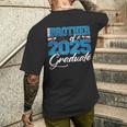2025年度シニア卒業生男女の自慢兄弟 メンズTシャツ バックプリント 彼への贈り物