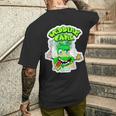 420 カンナビスカルチャーストーナー ウェディングケーキ 雑草ひずみ メンズTシャツ バックプリント 彼への贈り物