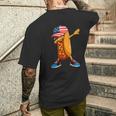4Th Of July ホットドッグ 面白い 4Th Of July キッズ 男の子 メンズTシャツ バックプリント 彼への贈り物