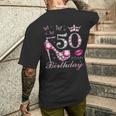 50 It's My Birthday 50歳 It's My 50Th Birthday メンズTシャツ バックプリント 彼への贈り物