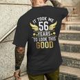 56Th Birthday Party It Took Me 56 Years To Look This Good メンズTシャツ バックプリント 彼への贈り物