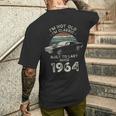 61歳の誕生日 1964年クラシックカー メンズTシャツ バックプリント 彼への贈り物