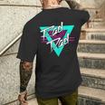 80S Father's Day Rad Dad Great For Born In 1980'S Men's T-shirt Back Print Funny Gifts