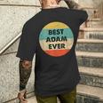Adam Name T-shirt imprimé au dos Cadeaux pour lui