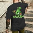 Advocado 弁護士 法律 法律 弁護士 州検問 メンズTシャツ バックプリント 彼への贈り物