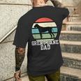 Alano Papà I Retro Alano T-shirt da uomo con stampa posteriore Regalos para él