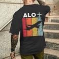 Alo ウォータールー空港 メンズTシャツ バックプリント 彼への贈り物