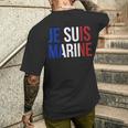 I Am Marine メンズTシャツ バックプリント 彼への贈り物
