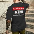 I Am Not Your Atm 面白い タイ語 スクリプト タイ語 メンズTシャツ バックプリント 彼への贈り物