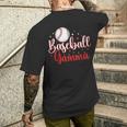 Baseball Gamma Of A Baseball Player Gamma Men's T-shirt Back Print Gifts for Him
