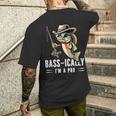Bass-Ically I'm A Pro バスフィッシングアパレル メンズ キッズ メンズTシャツ バックプリント 彼への贈り物