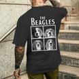 The Beagles Dog 面白いビーグル犬のオーナーギフト メンズTシャツ バックプリント 彼への贈り物
