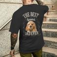 メンズ Bestpaniel Dad Ever アメリカンコッカースパニエル 犬 ビンテージ メンズTシャツ バックプリント 彼への贈り物