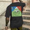 Bicycle Day 1943 Lsd Acid Hofmann Trip メンズTシャツ バックプリント 彼への贈り物