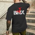Bmx バイク Bmx アクセサリー メンズTシャツ バックプリント 彼への贈り物