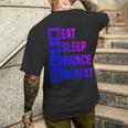 Break Dance メンズ ブレイクダンス ヒップホップ ヒップホップ メンズTシャツ バックプリント 彼への贈り物