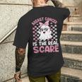 Breast Cancer Is The Realcare メンズTシャツ バックプリント 彼への贈り物