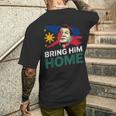 Bring Him Home サポーター Digong Duterte フィリピン Du30 メンズTシャツ バックプリント 彼への贈り物