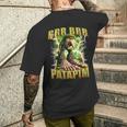 Brr Brr Patapim おもしろイタリアンミーム ブレイン パタピム ユーモア メンズTシャツ バックプリント 彼への贈り物
