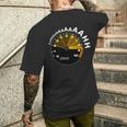 Bwaaah レーシングタコメーター 面白い車愛好家 Revving Heart メンズTシャツ バックプリント 彼への贈り物